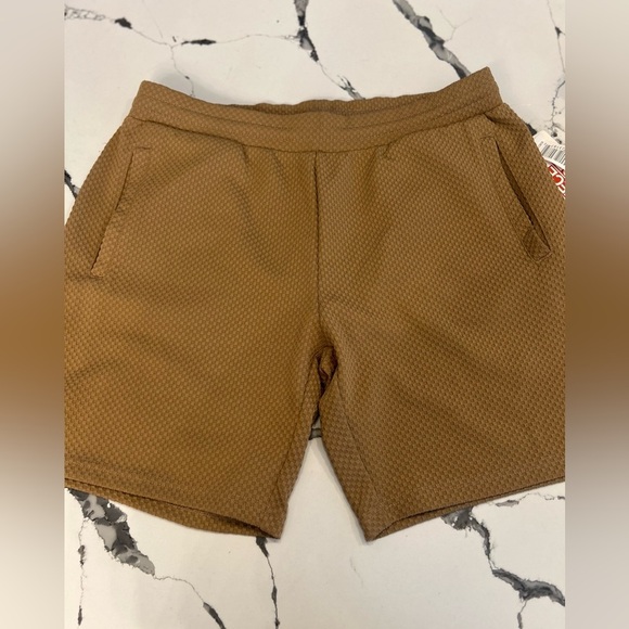 Men's Brown Textured Shorts NWT - Picture 1 of 4